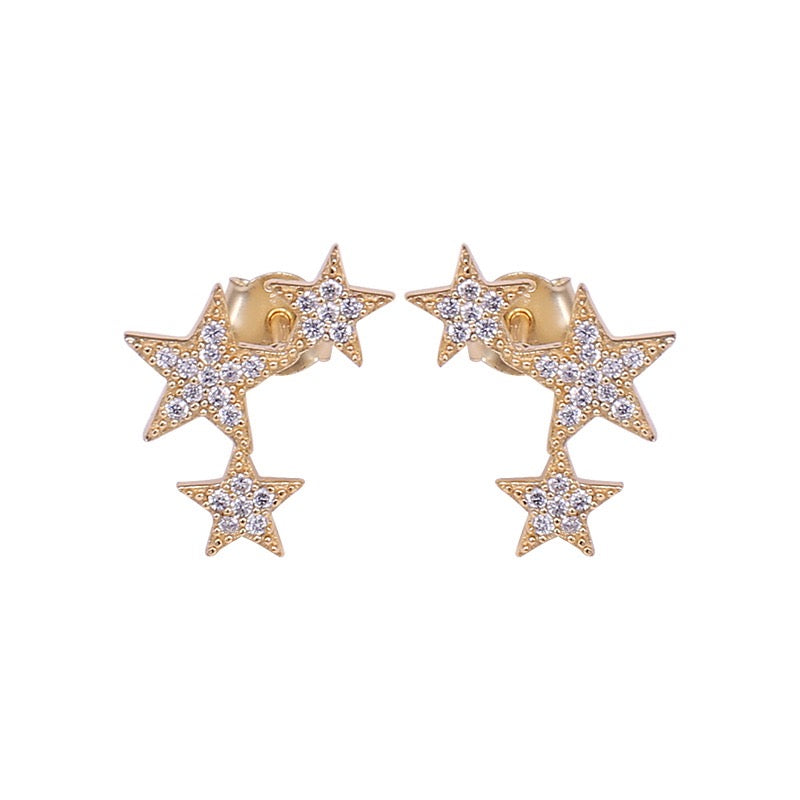 Lucky star store earrings