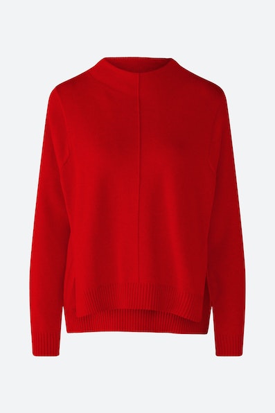 OUI 79004 Cotton Blend Jumper - Chinese Red