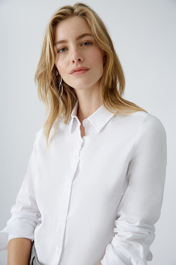 OUI 89101 Anuya Shirt - Optic White