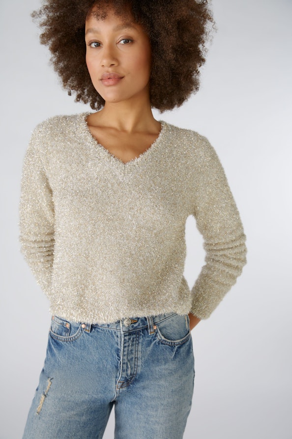 OUI 89192 Highlighted Jumper - Light Gold