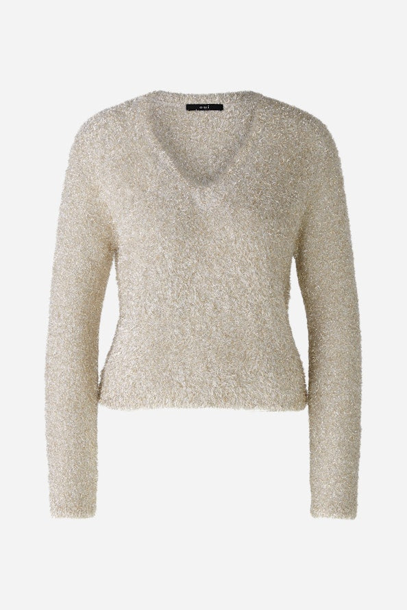 OUI 89192 Highlighted Jumper - Light Gold