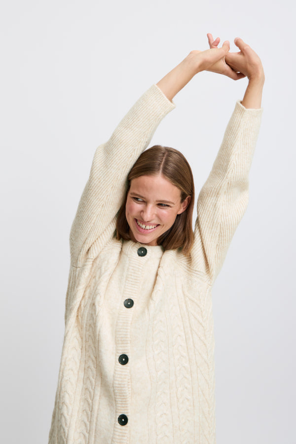 BY NELLO Cable Cardigan - Birch