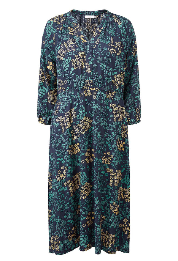 ADINI Karin Dress - Navy Mix