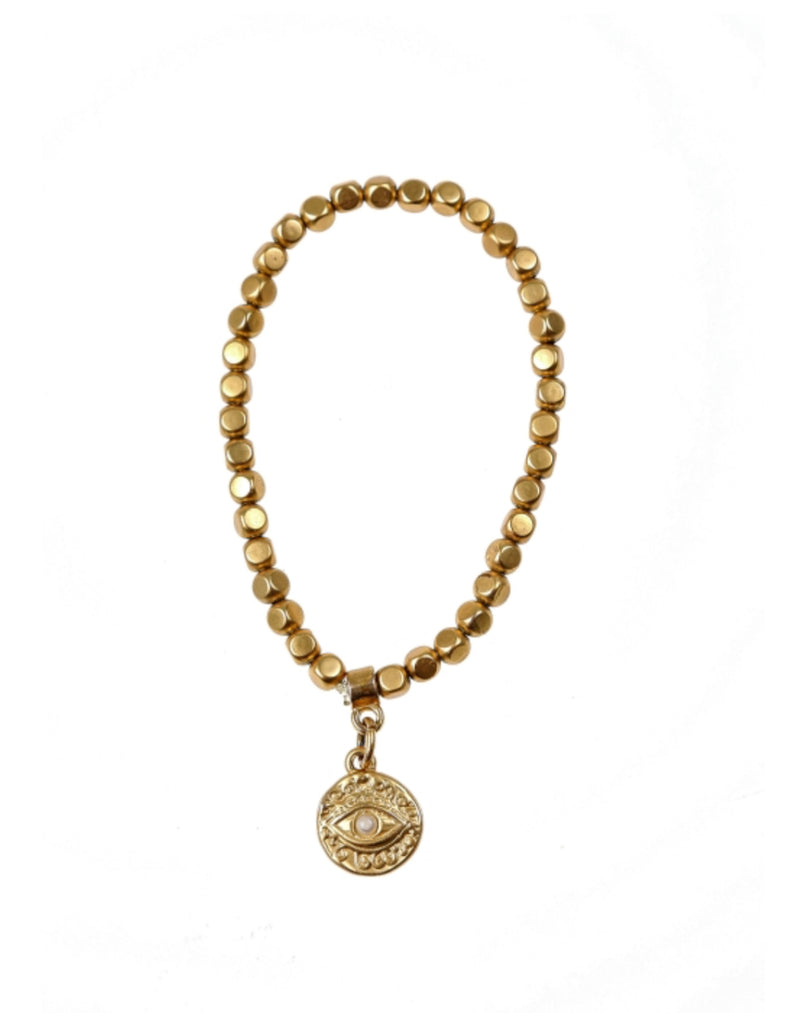 PRANELLA Matilda Evil Eye - Gold