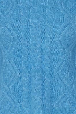BY OMICKA Cable Jumper - Swedish Blue