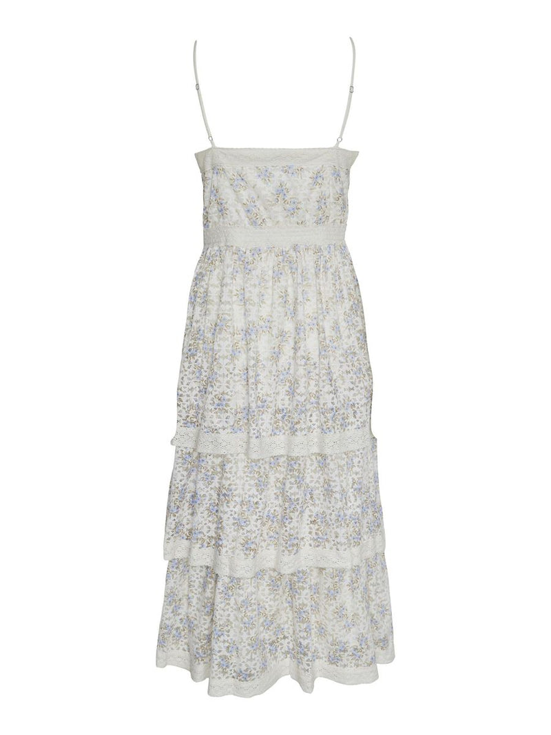 YAS ASTA Midi Dress - Star White