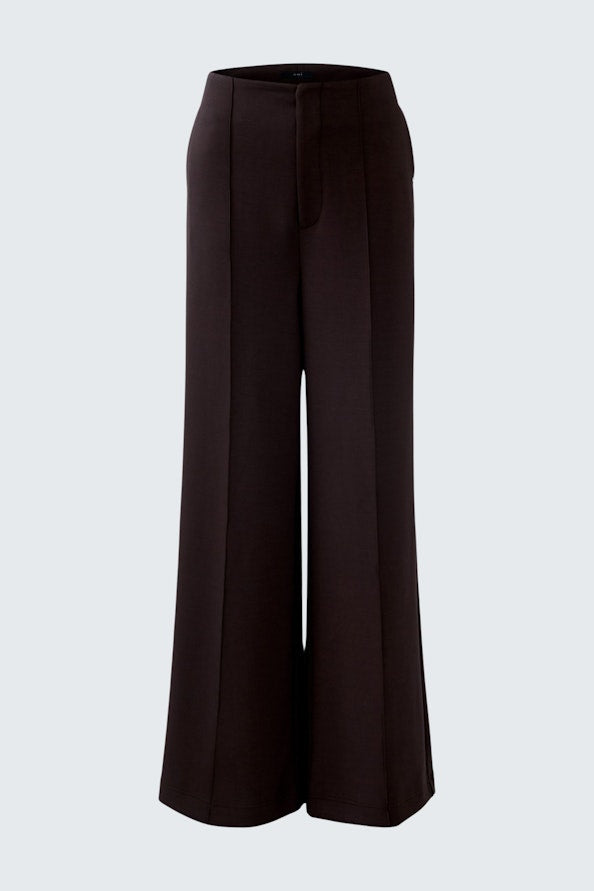 OUI 85737 Wide Trousers - Ganache