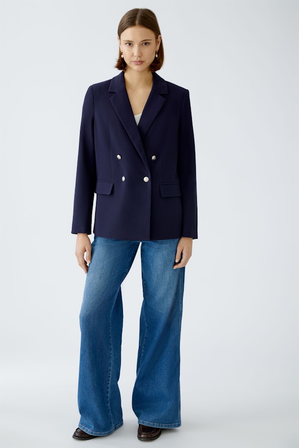 OUI 86768 Blazer Suit  - Navy