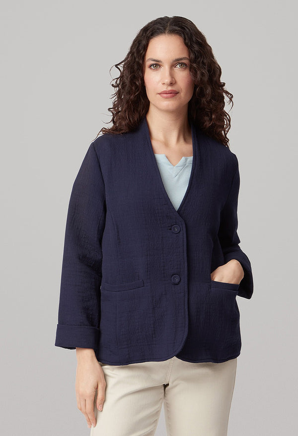 ADINI CJ030 Tia Jacquard - Navy