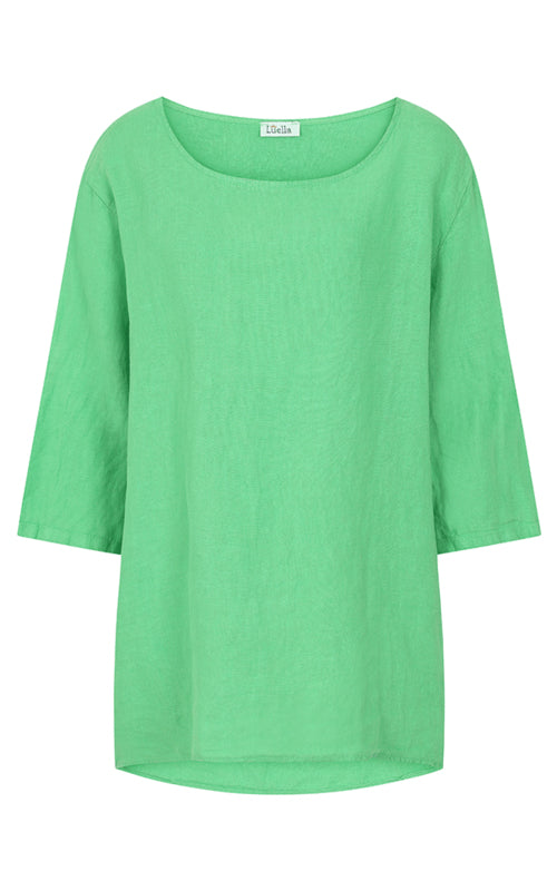 LUELLA Alison Linen Tunic- Kiwi