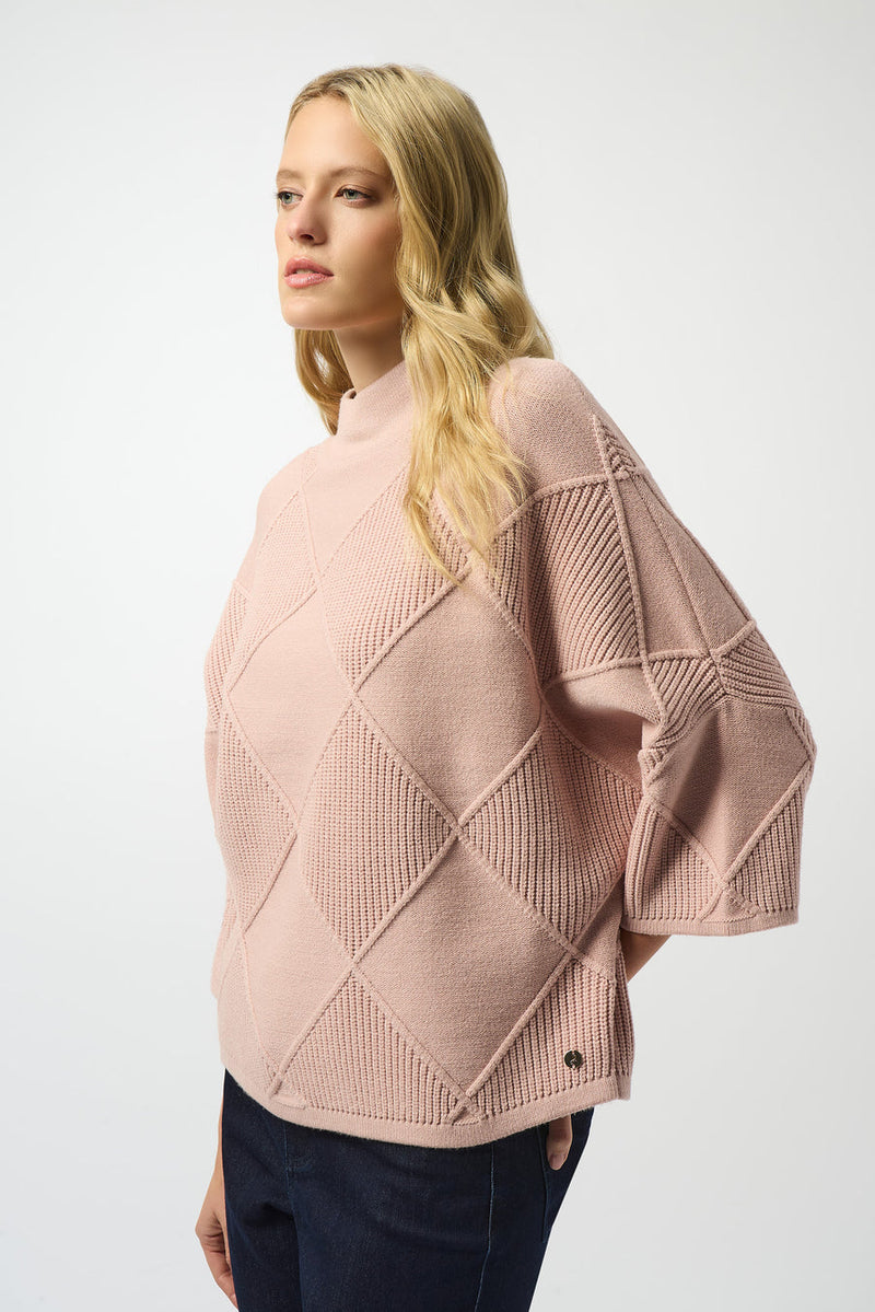 Jospeh Ribkoff 253943 Jumper - Textured Rose