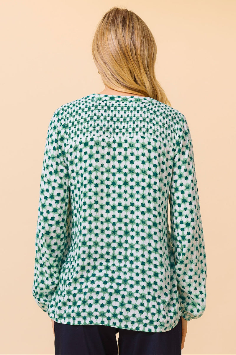 ASPIGA Clea Blouse - Mint White