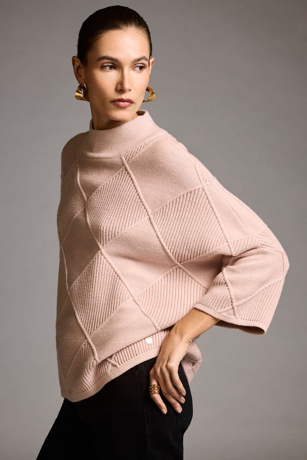 Jospeh Ribkoff 253943 Jumper - Textured Rose