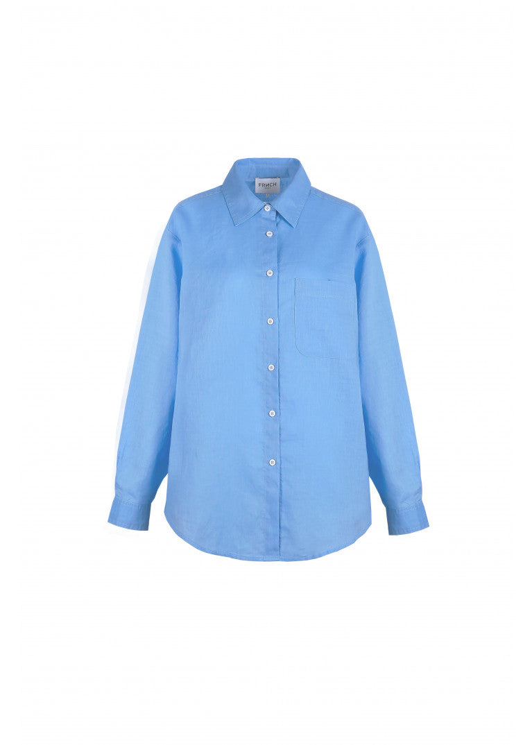 FRNCH F12326 CARLA Shirt - Bleu Jean
