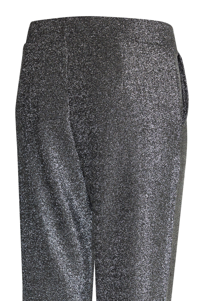 BY TACHA Metalic Trousers - Silver Mix