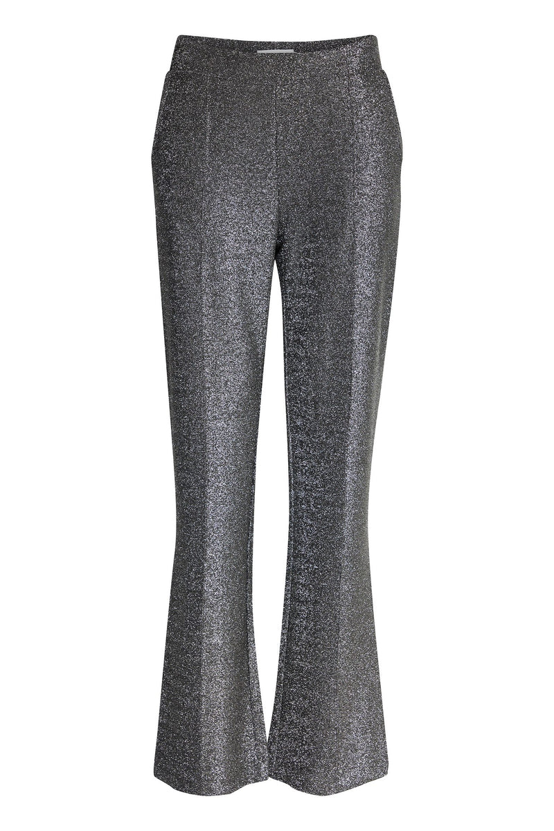 BY TACHA Metalic Trousers - Silver Mix