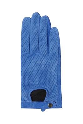 SWAN Boutique Suede Gloves - French Blue