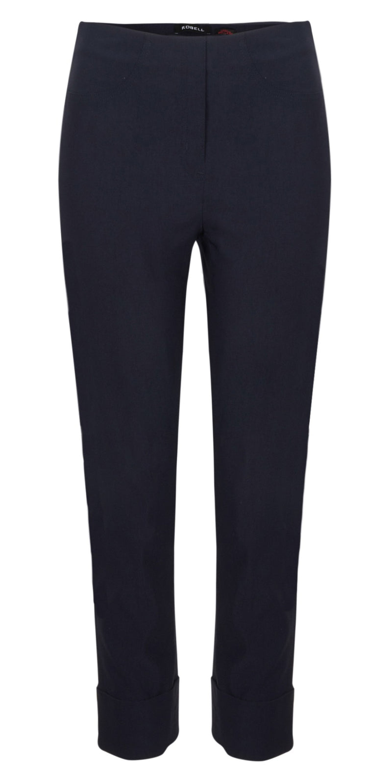 ROBELL BELLA 09 Ankle Length 7/8 Cuff Trouser - 69 Navy
