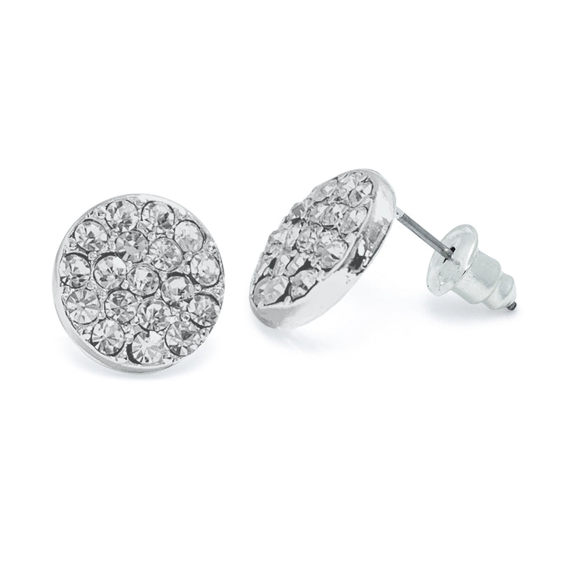 SWAN Boutique - Round Crystal Studs