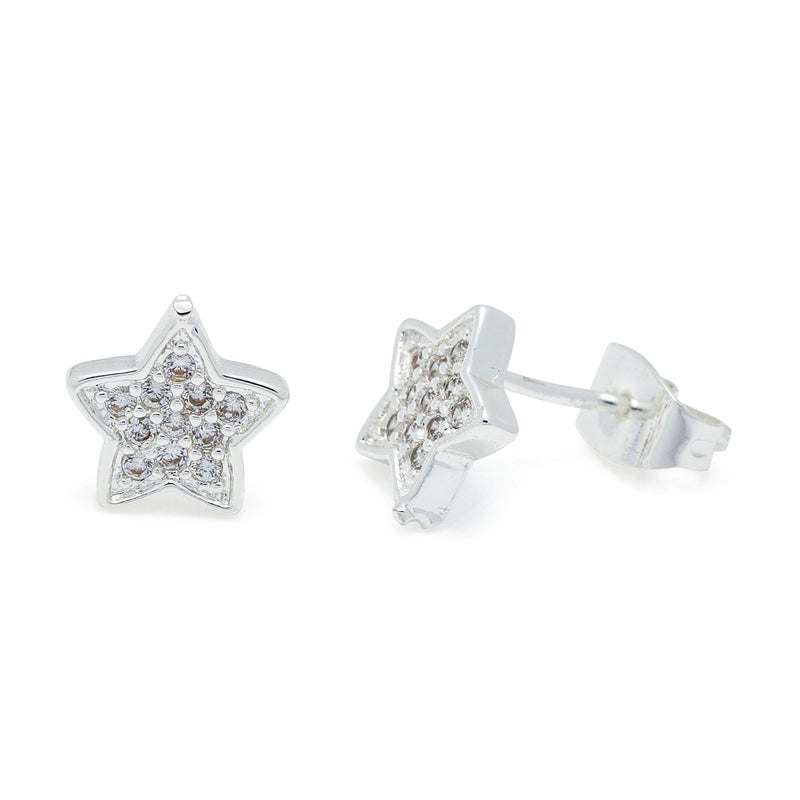 SWAN Boutique - CZ Small Stardust Stud Earrings
