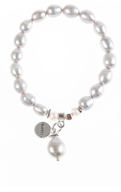 PRANELLA Jupiter Pearl Logo - Silver