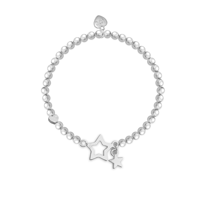 SWAN Boutique -  Open Star Charm Bracelet